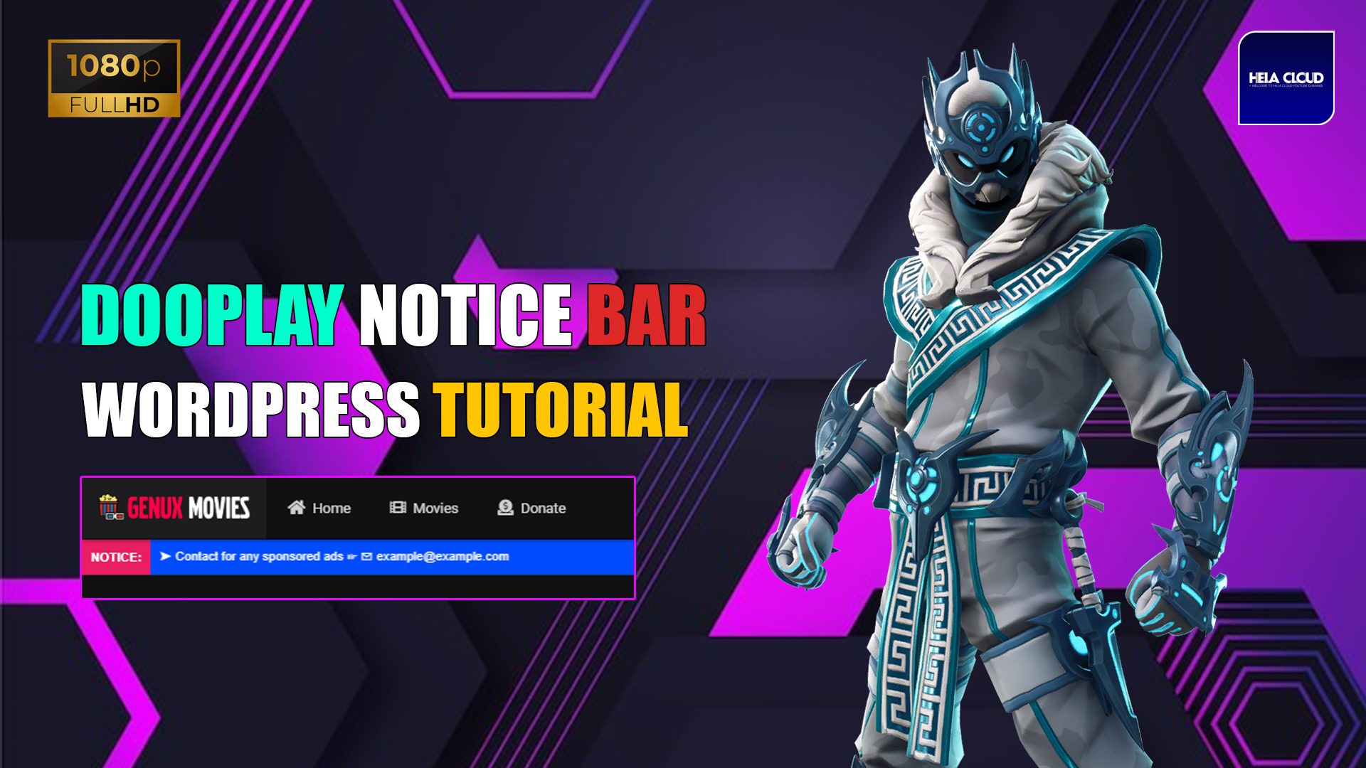 DooPlay Notice Bar Plugin